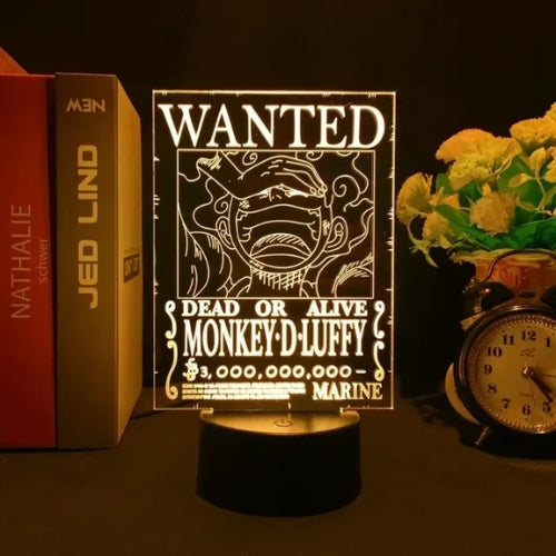 Cuadro LED Monkey D Luffy